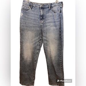 Sonoma Womens High Rise Vintage Style Denim Jean Med Washed Jeans Sz 16 NWT